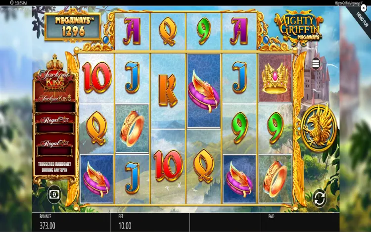 Mighty Griffin Megaways - Mobile Basegame