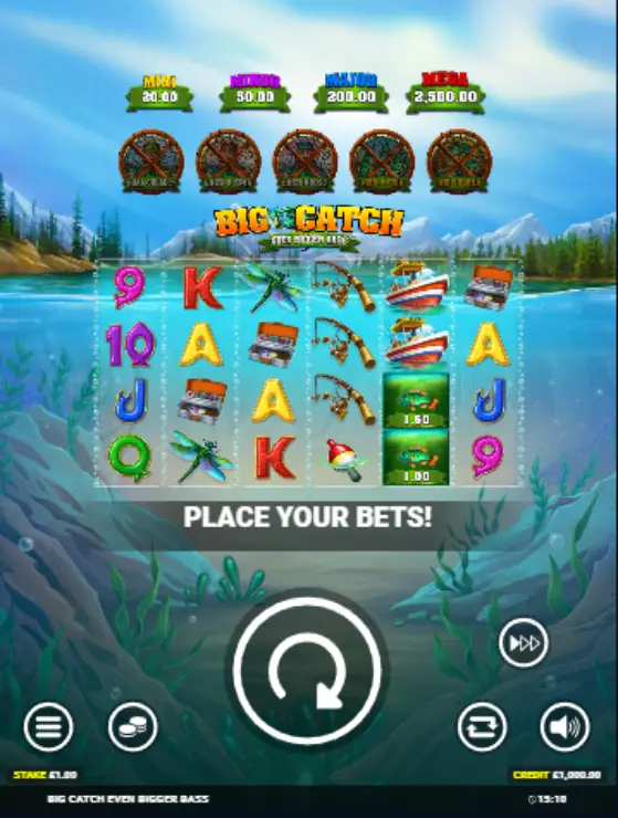 Big Catch Even Bigger Bass - Mobile Basegame
