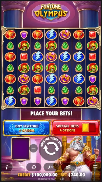 Fortune of Olympus - Mobile Basegame