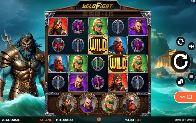 Vikings Go To Olympus RTP and Wagering