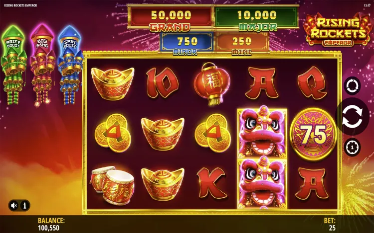 Rising Rockets Emperor - RTP and Wagering