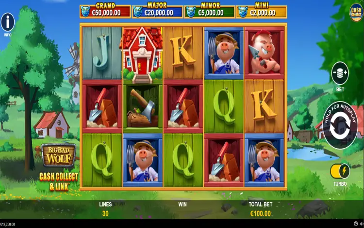 Big Bad Wolf Cash Collect & Link - Mobile Basegame