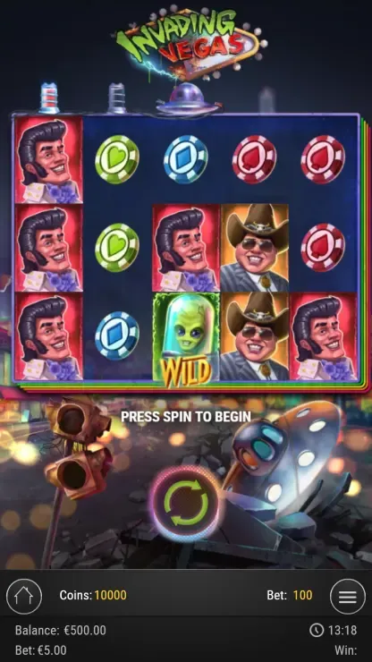 Invading Vegas - Mobile Basegame