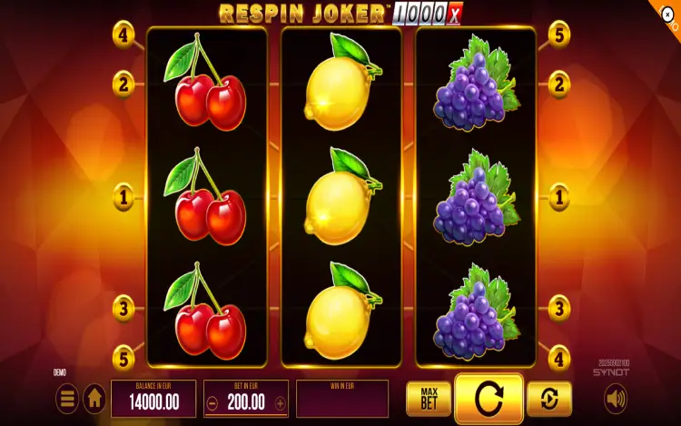 Respin Joker 1000x - Mobile Basegame