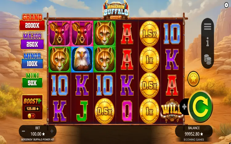 Beserkin' Buffalo - Mobile Basegame