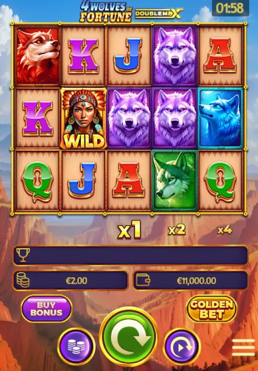 4 Wolves of Fortune - Mobile Basegame