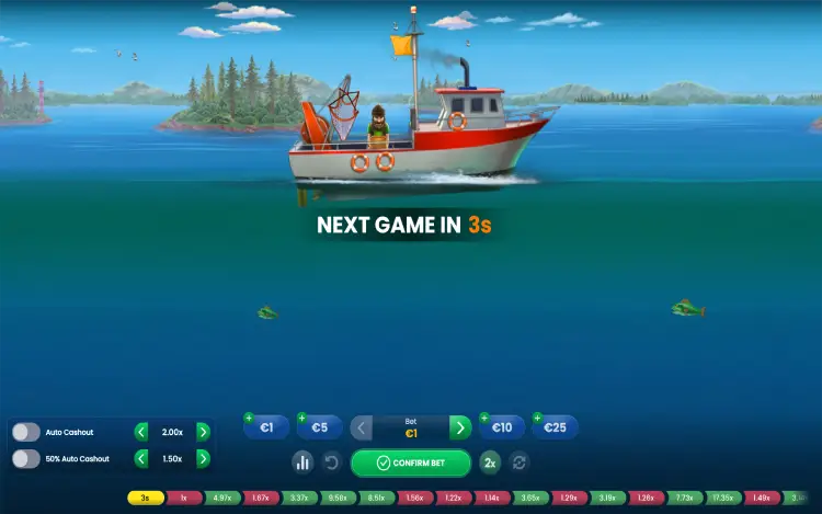 Big Bass Crash Basegame