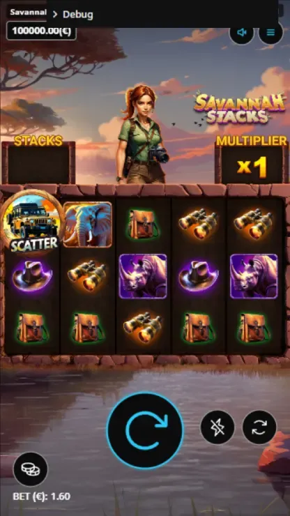 Savannah Stacks - Mobile Basegame