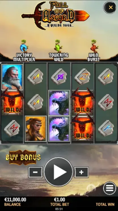 Fall of Asgard: A Viking Saga - Mobile Basegame