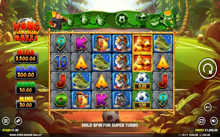 Kong Even Bigger Balls - Mobile Basegame