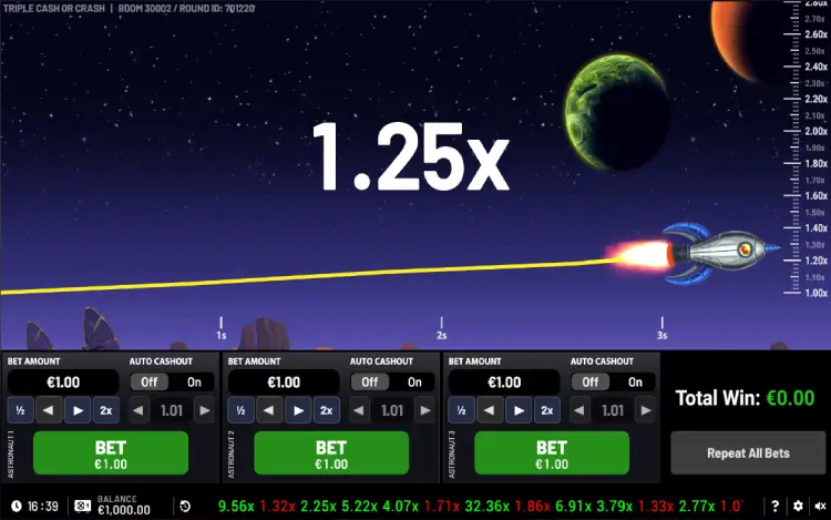 Triple Cash or Crash - Basegame