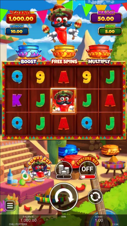 Chilli Poppers - Mobile Basegame