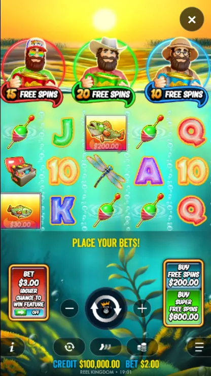 Big Bass Trophy Catch - Mobile Basegame