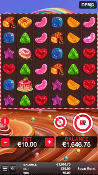 Sugar Burst Mobile Features - Base Game