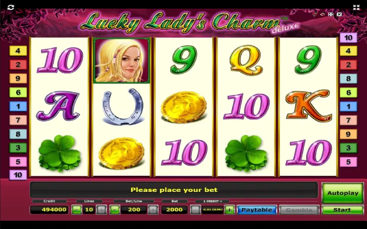 Lucky Lady's Charm Deluxe - Mobile basegame