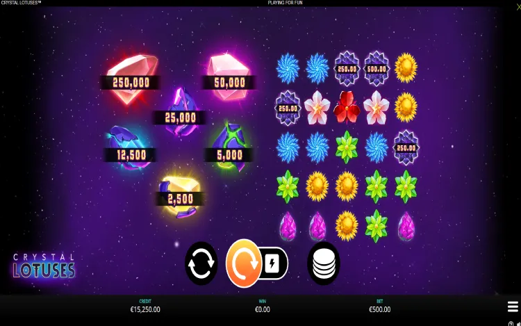 Crystal Lotuses - Mobile Basegame