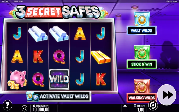 3 Secret Safes - Mobile Basegame