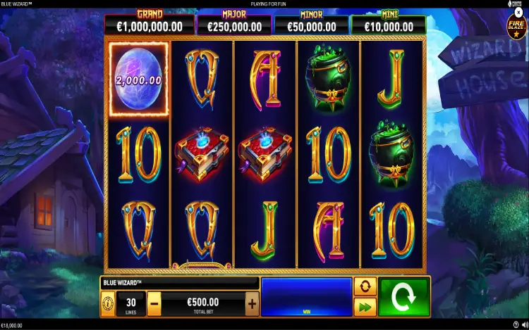 Blue Wizard - Mobile Basegame