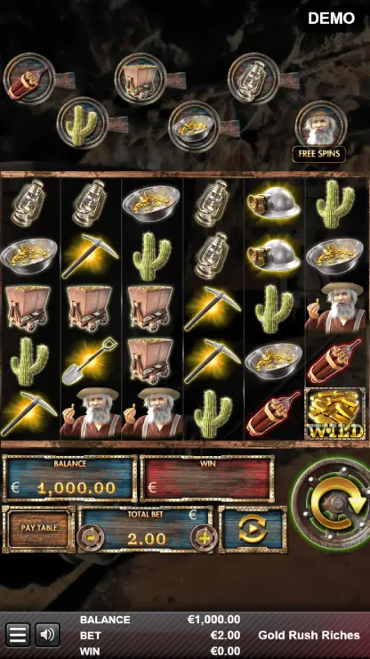 Gold Rush - Mobile Basegame