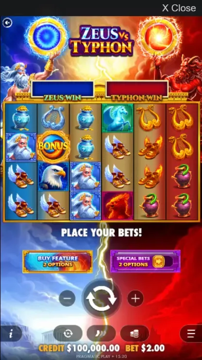 Zeus Vs Typhon - Mobile Basegame
