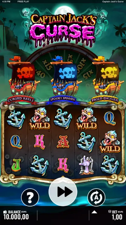 Captain Jack’s Curse - Mobile Basegame