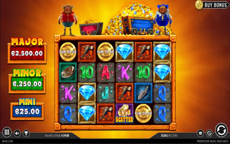 Prospector Wilds: Wild Carts - Mobile Basegame