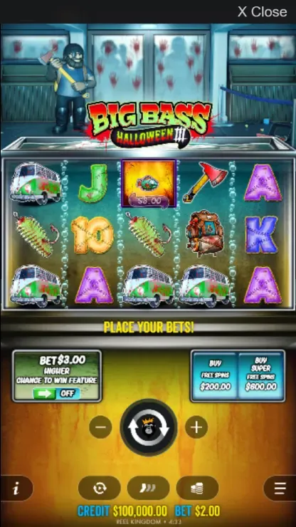 Big Bass Halloween 3 - Mobile Basegame