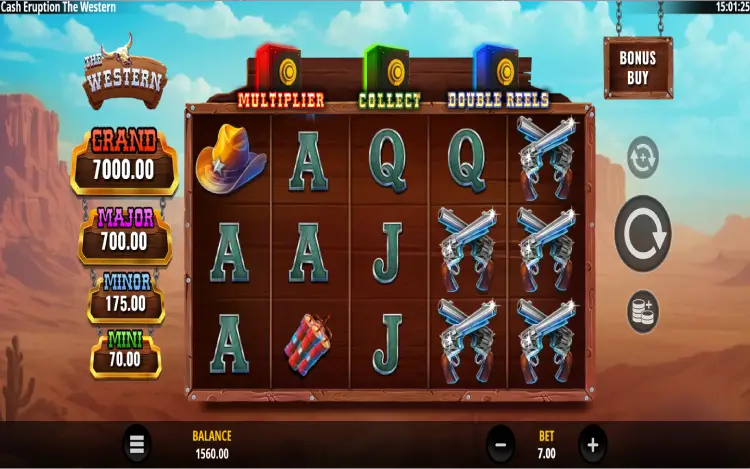 Cash Eruption The Western - Mobile Basegame