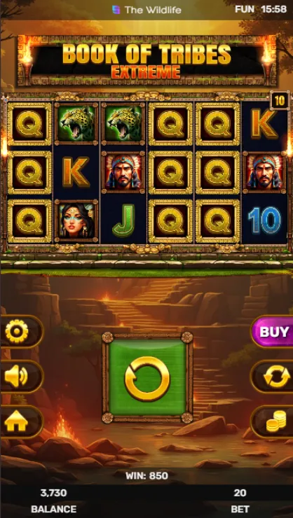 Book of Tribes Extreme Mobile Features - Base Game
