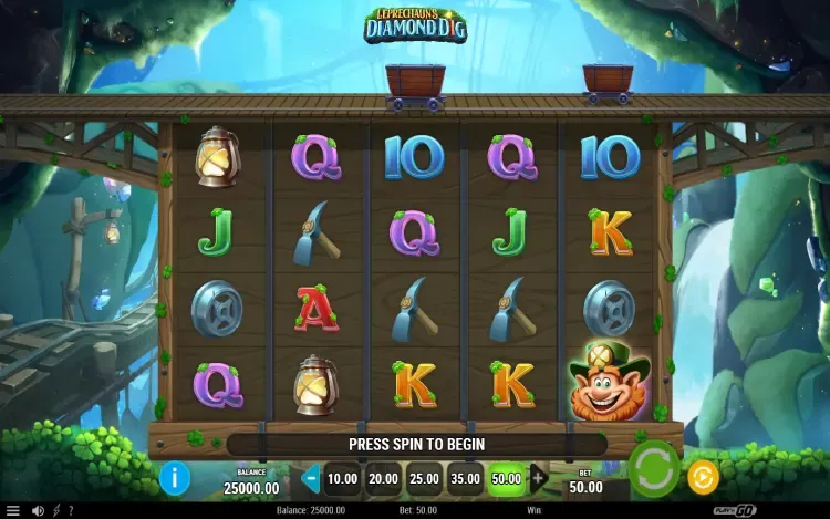Leprechaun's Diamond Dig - Mobile Basegame