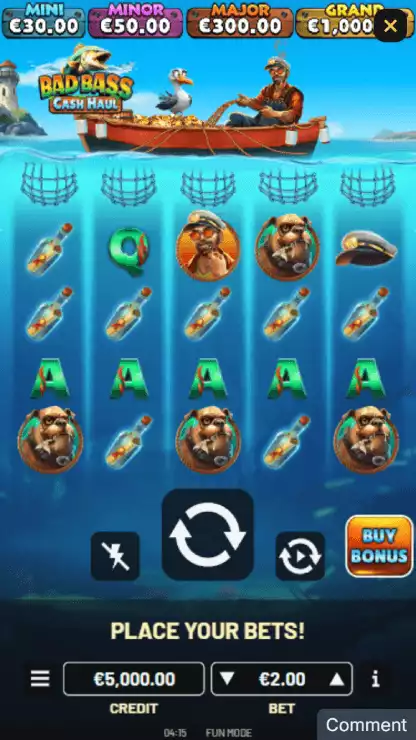 Bad Bass Cash Haul - Mobile Basegame