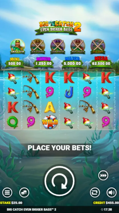 Big Catch Even Bigger Bass 2 Mobile Features - Base Game