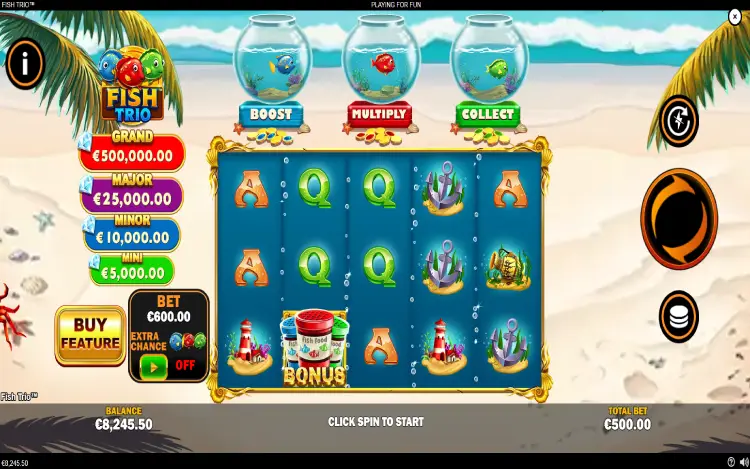 Fish Trio - Mobile Basegame