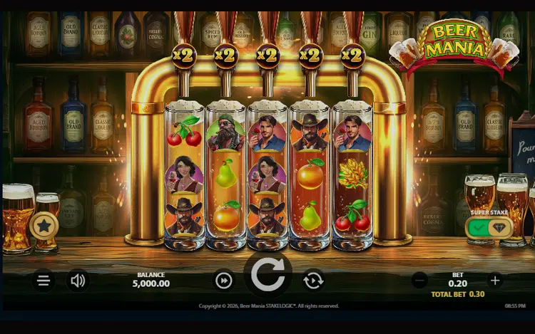 Beer Mania - RTP and Wagering