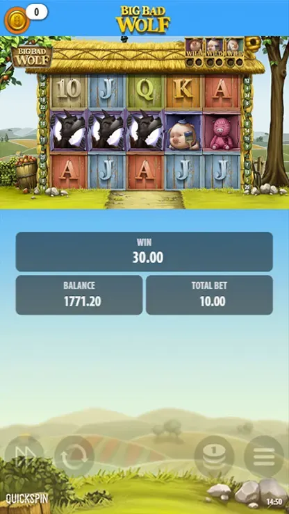 Big Bad Wolf Mobile Win