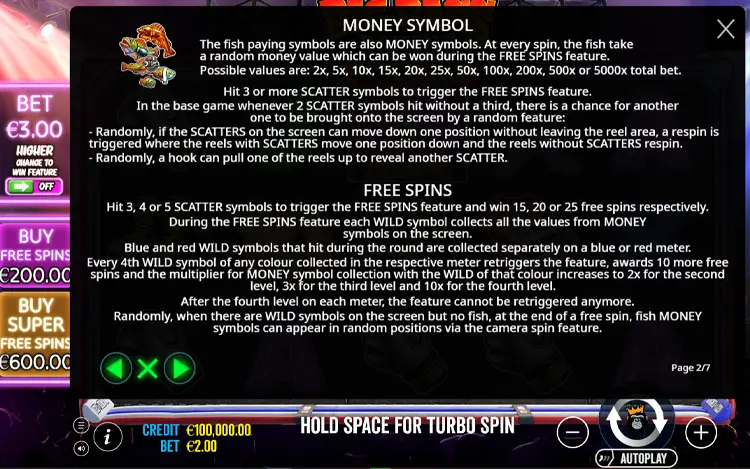 Big Bass Boxing Bonus Round Feature