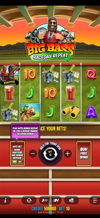Big Bass Raceday Repeat - Mobile Base Game