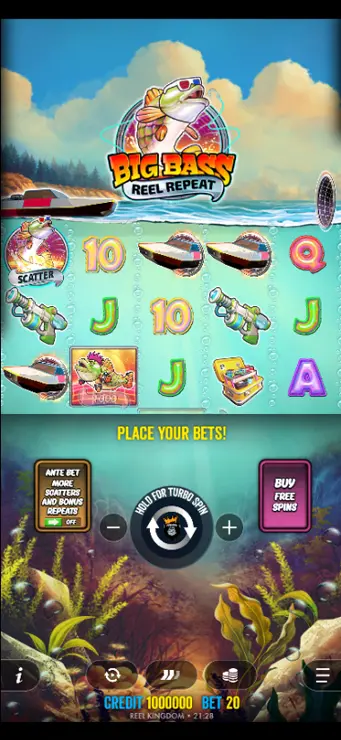 Big Bass Reel Repeat - Mobile Basegame