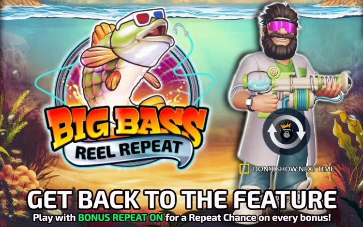 Big Bass Reel Repeat - Feature