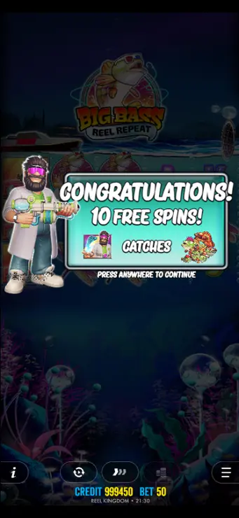 Big Bass Reel Repeat - Mobile Bonus