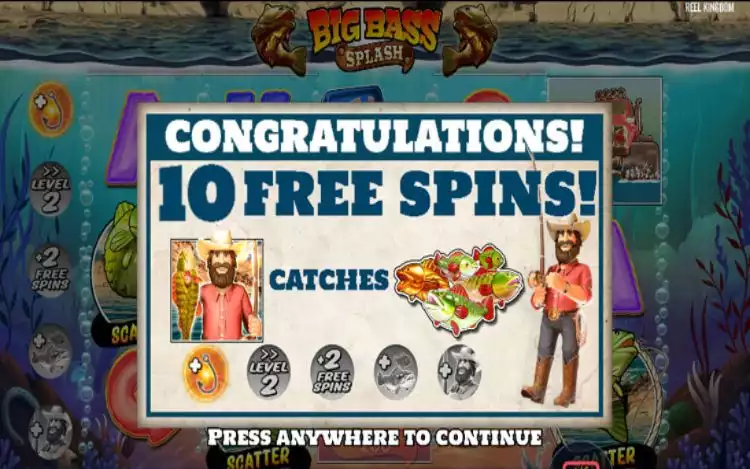 Big Bass Splash Free Spins