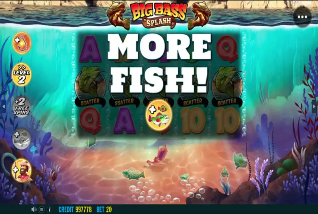 Big Bass Splash Mobile Features Bonus