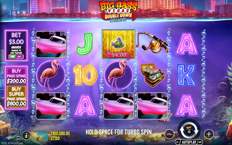 Big Bass Vegas Double Down Deluxe RTP