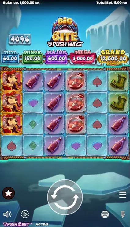 Big Bite Push Ways - Mobile Base Game