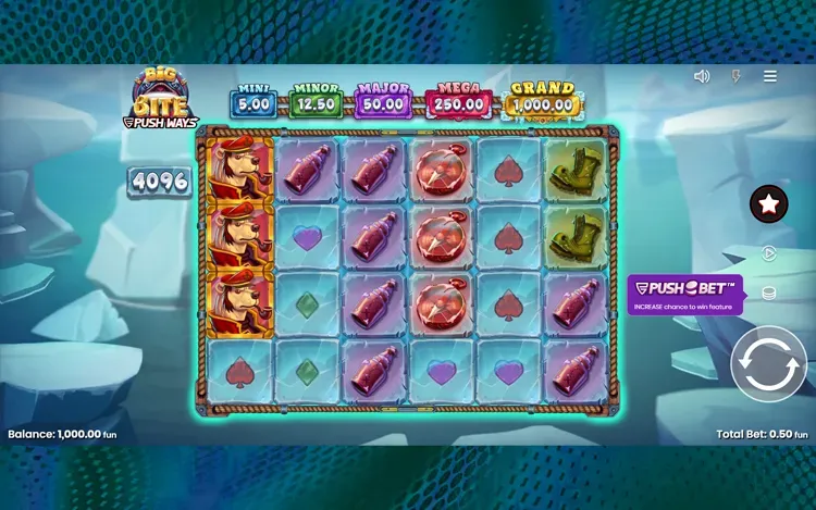 Big Bite Push Ways - RTP and Wagering