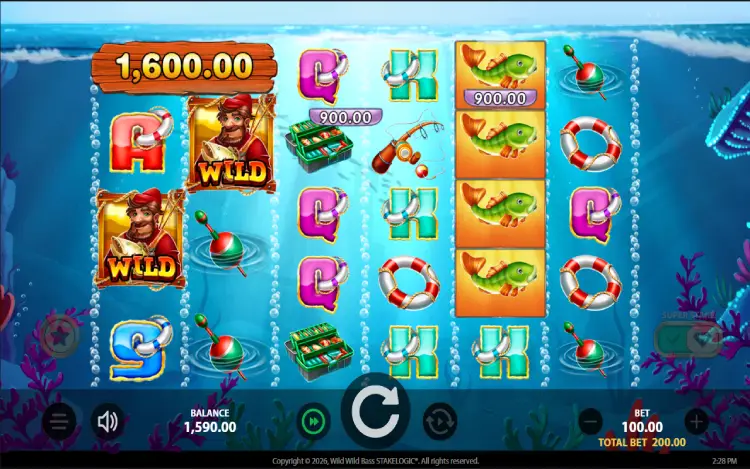 Wild Wild Bass - Big Catch Feature