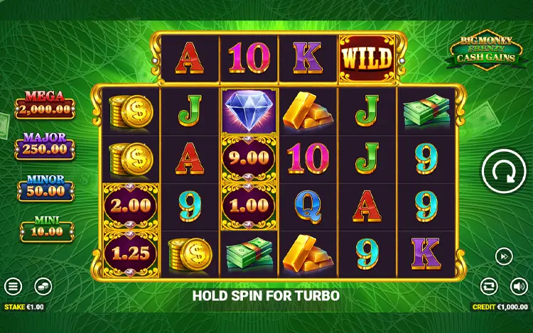 Big Money Frenzy Cash Gains - RTP & Wagering