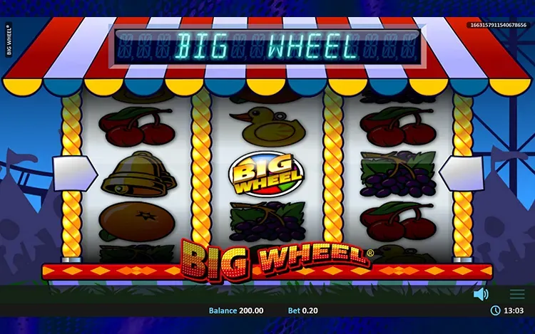 Big Wheel Bonus Features - Big Wheel