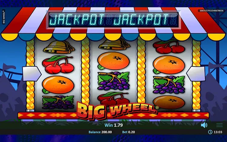 Big Wheel Bonus Features - Jackpot Chance
