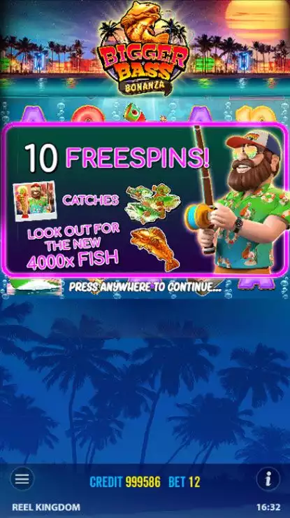 Bigger Bass Bonanza Mobile Feature